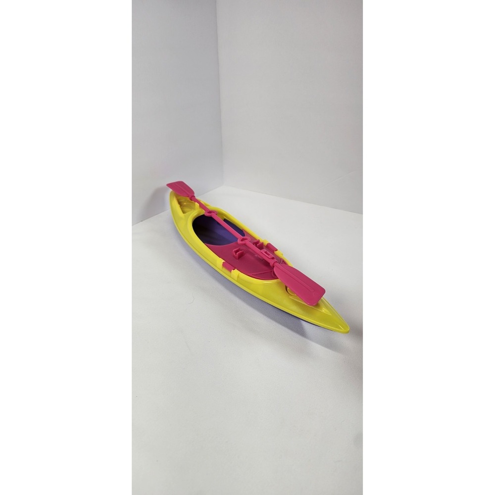 Barbie Kayak Canoe Boat w/ Paddles Yellow Pink‎ Purple Replacement Mattel